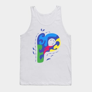 Letter P Tank Top